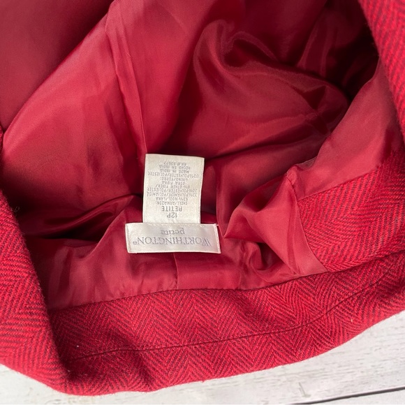 Worthington Lined Blazer Jacket Coat sz 12p - Picture 7 of 8